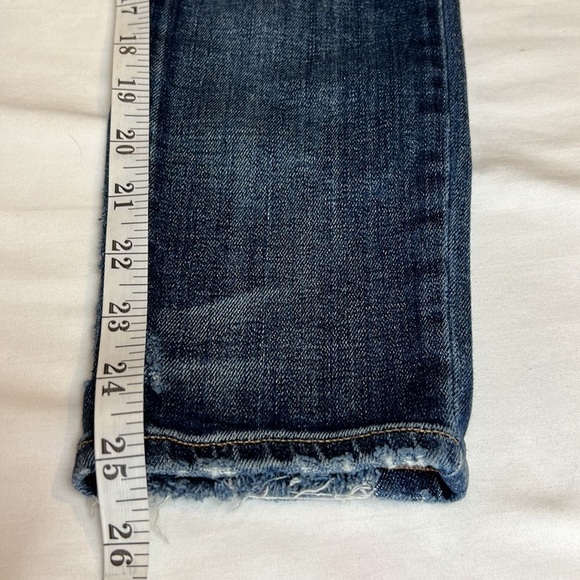 Agolde Sophie distressed High Rise Skinny Cropped Jeans Size 26 - Picture 15 of 15